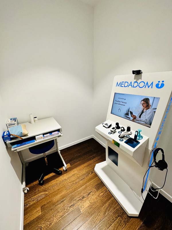 Téléconsultation Medadom Pharmacie Valserine